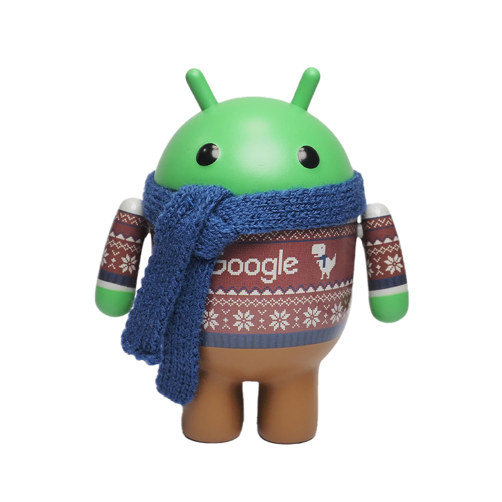 Android Holiday 2025 Figurine