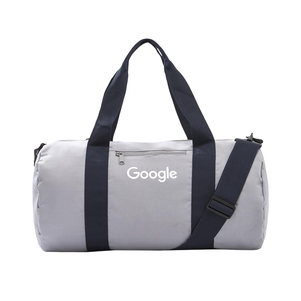 Barrel Bag - Grey/Navy