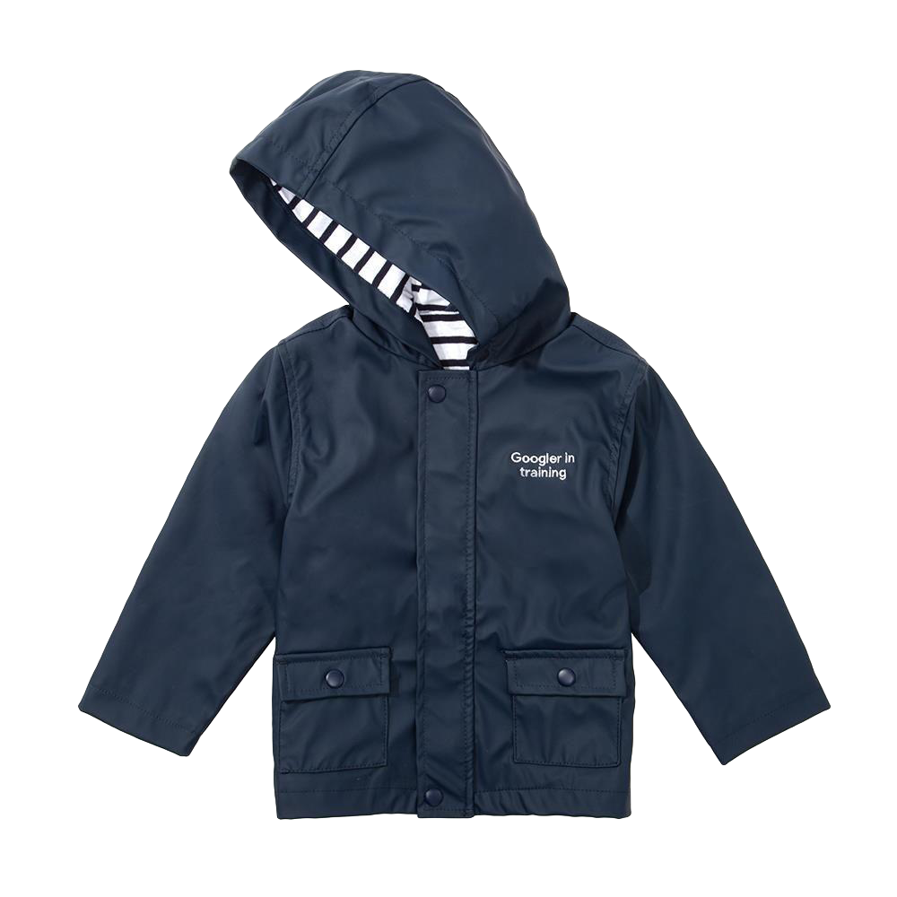Kids Rain Jacket - Navy