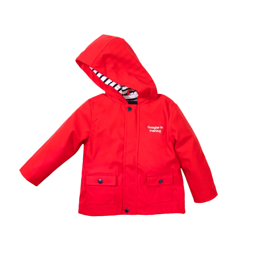 Kids Rain Jacket - Red