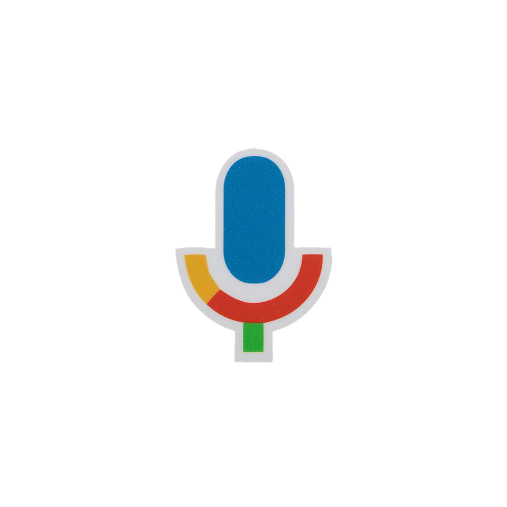 Google Mic Sticker
