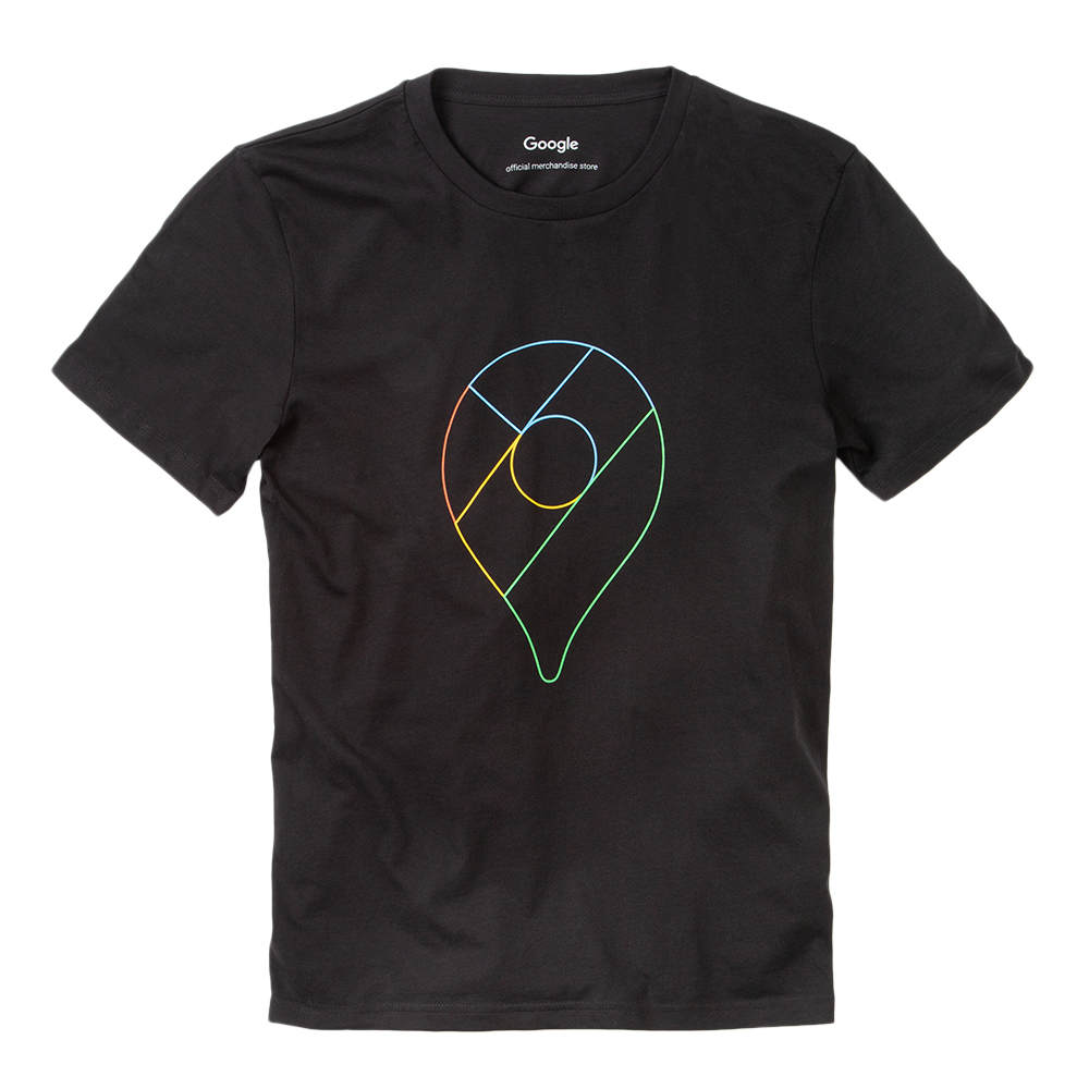 Maps Pin Line Tee