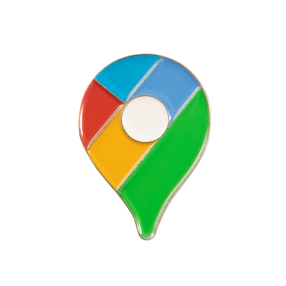 Maps Pin Badge