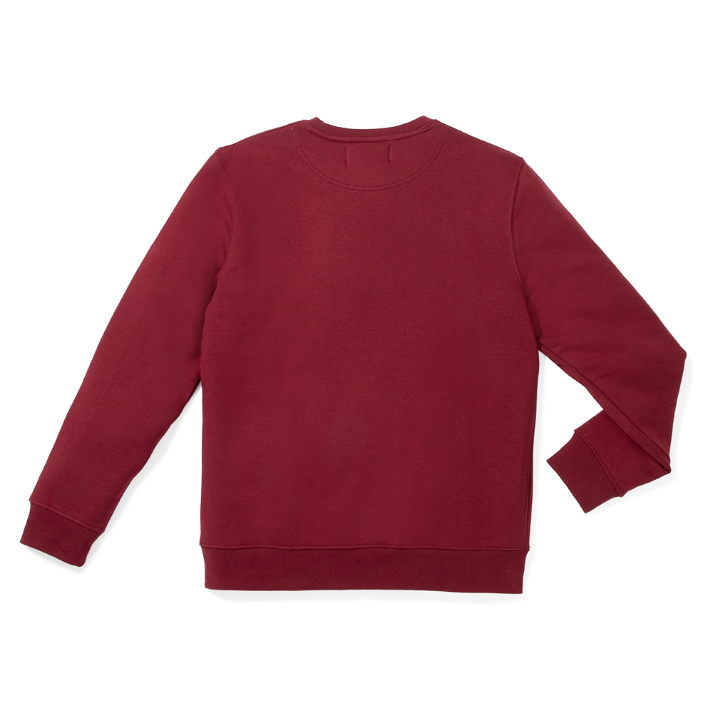 Google Holiday Sweatshirt Burgundy