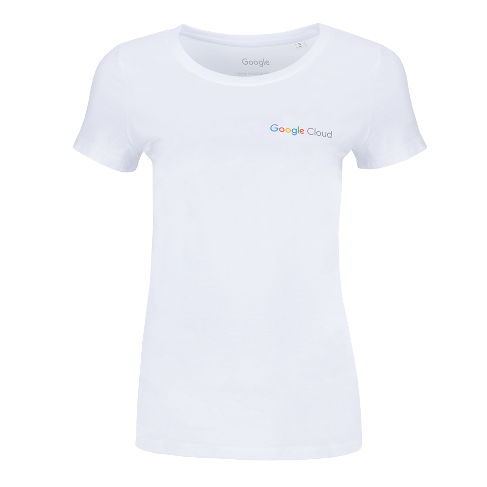 Google Cloud Women's Tee - White