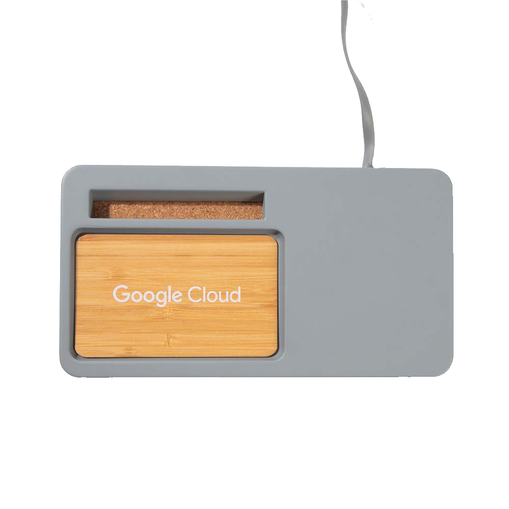 Google Cloud Wireless Charging Desk Organiser
