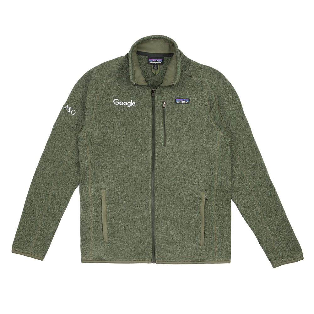 Google Patagonia Better Sweater Jacket Green