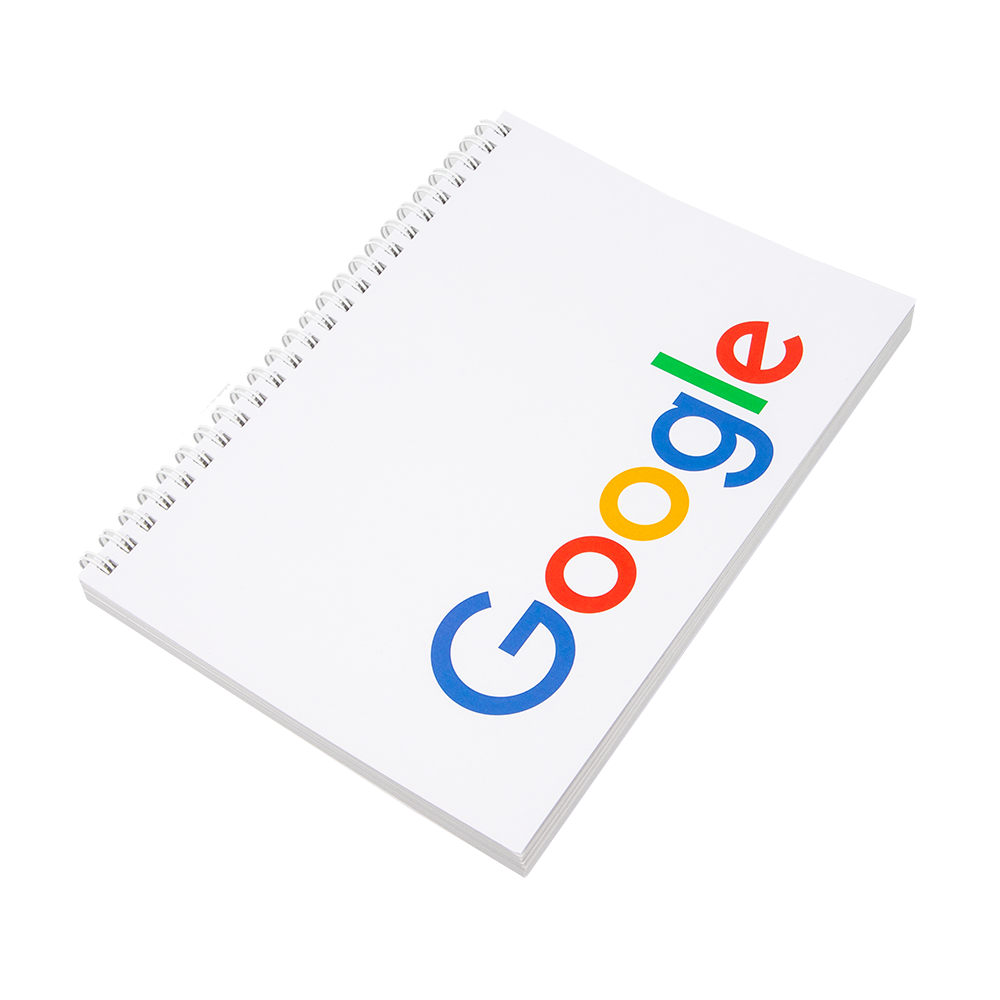 Google Genius Recycled Notebook