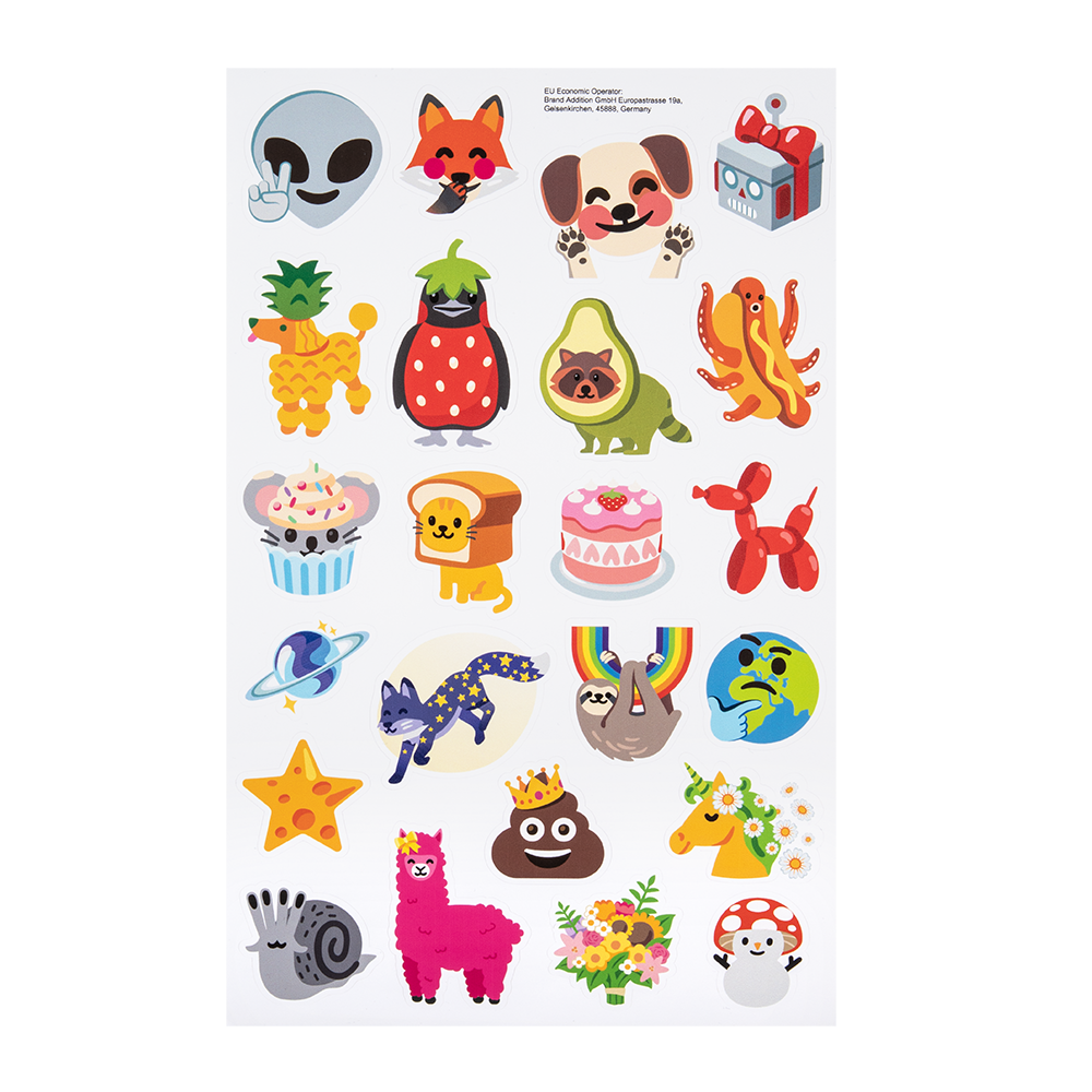 Emoji Kitchen Sticker Sheet