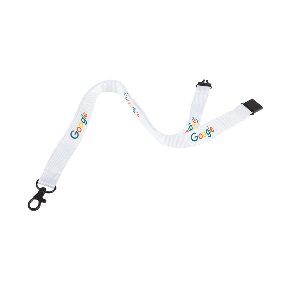 RPET Lanyard-White