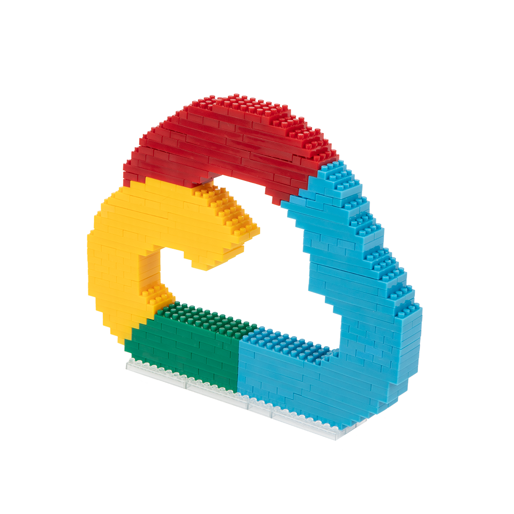 Google Cloud Brick Model Set