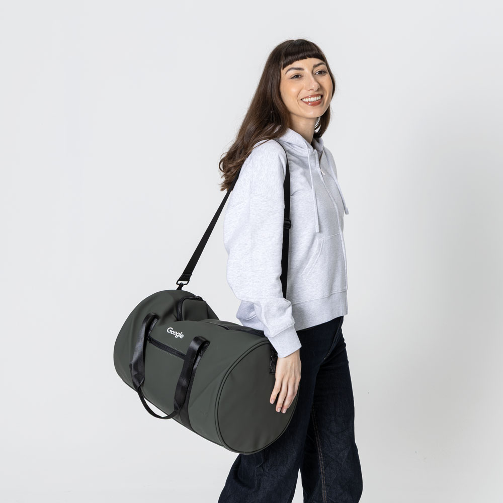 Google Barrel Bag - Green