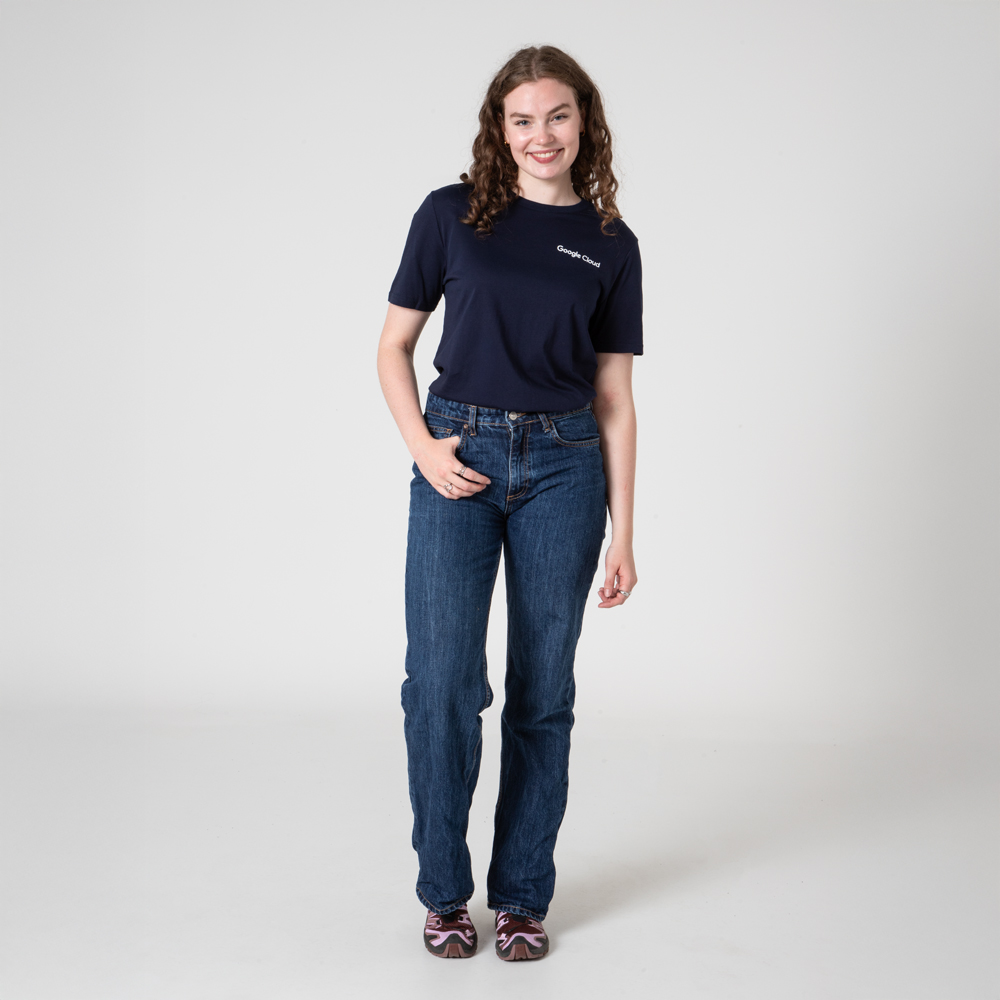 Google Cloud Navy Tee