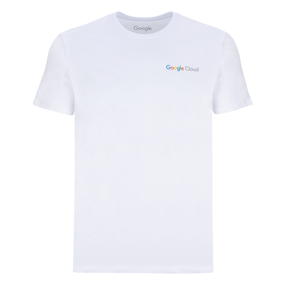 Google Cloud White Tshirt