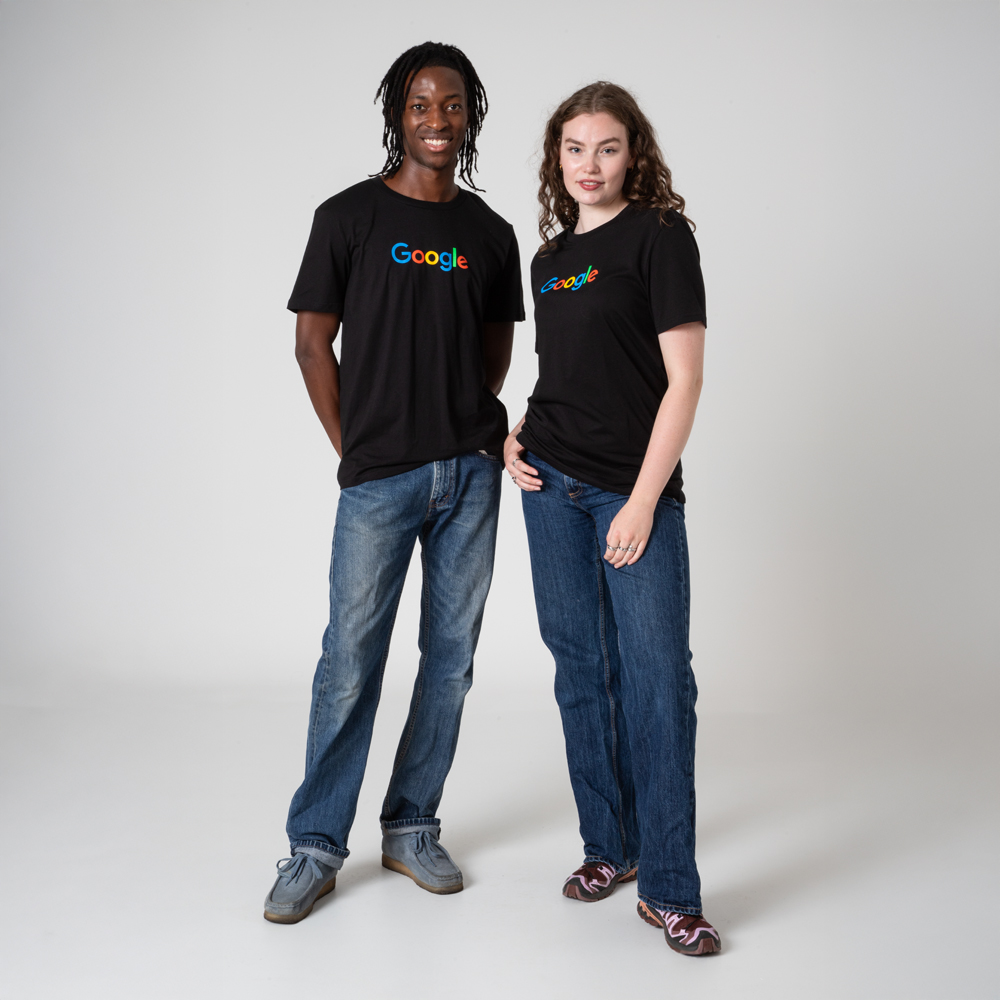 Google Black Shoreline Tee