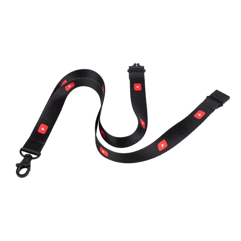 YouTube RPET Lanyard 2025
