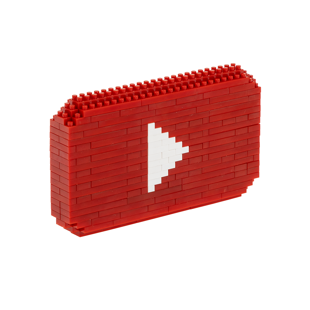 YouTube Brick Model Set