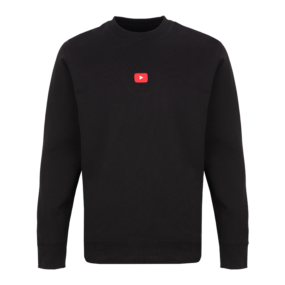 YouTube Black Sweatshirt