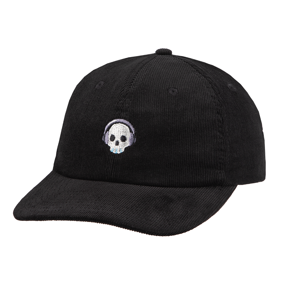 Emoji Kitchen Headphones Skull Cap