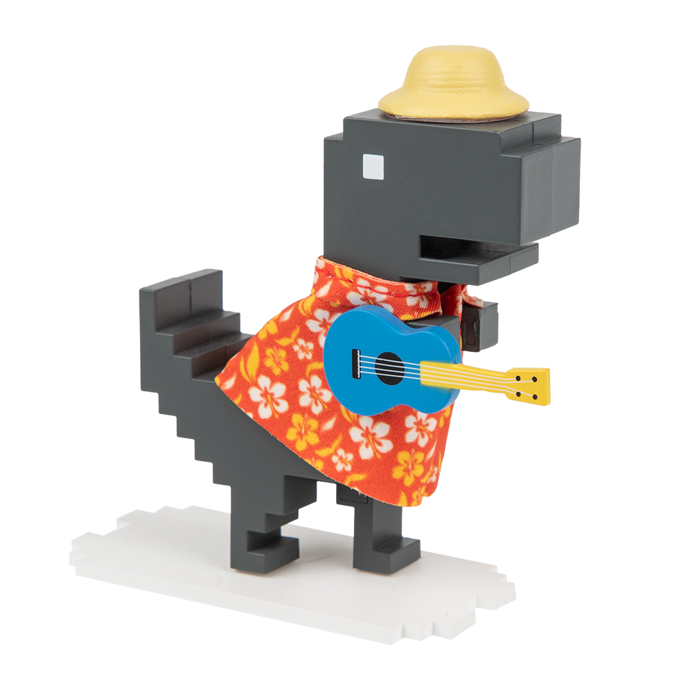 Chrome Dino Aloha Accessory Pack