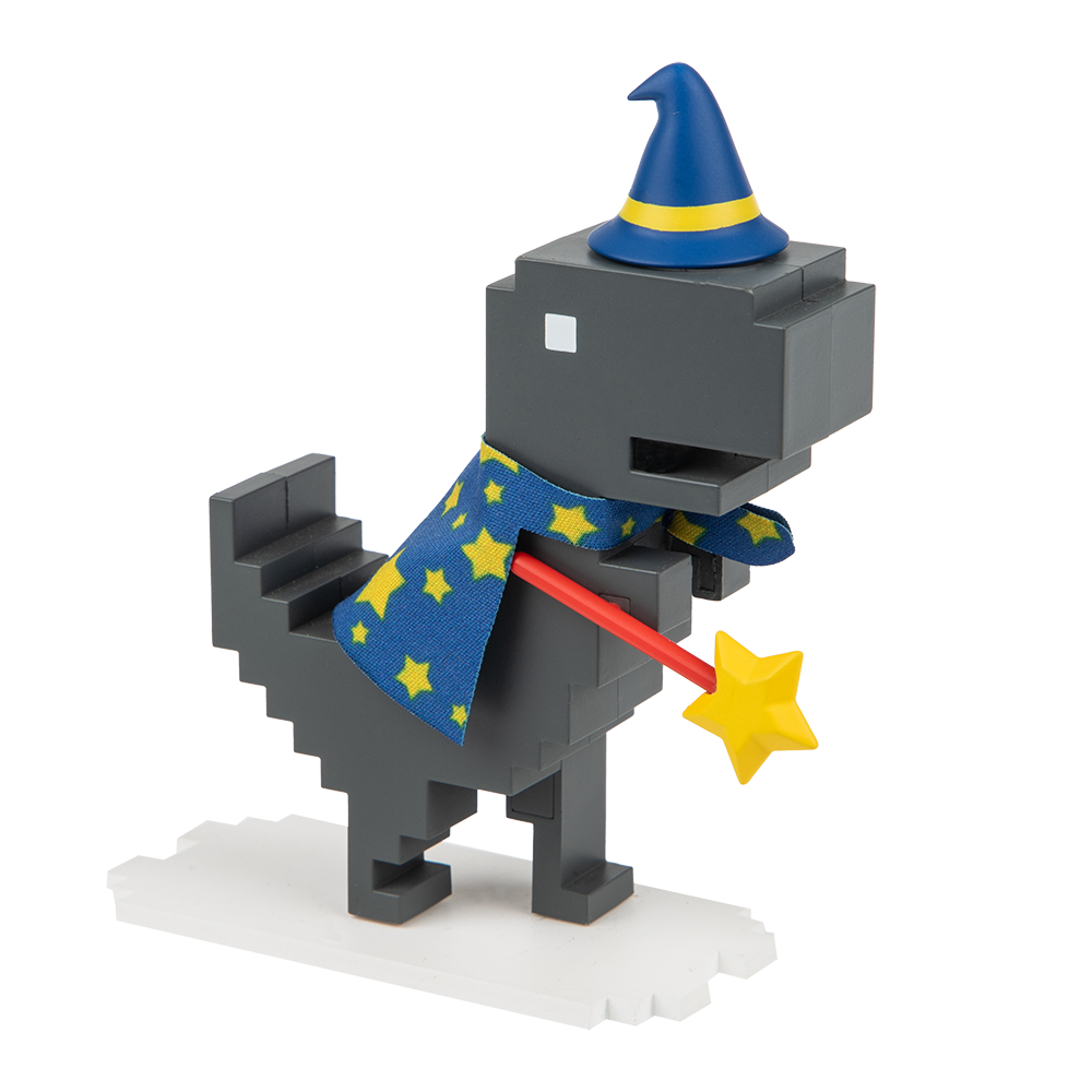 Chrome Dino Wizard Accessory Pack