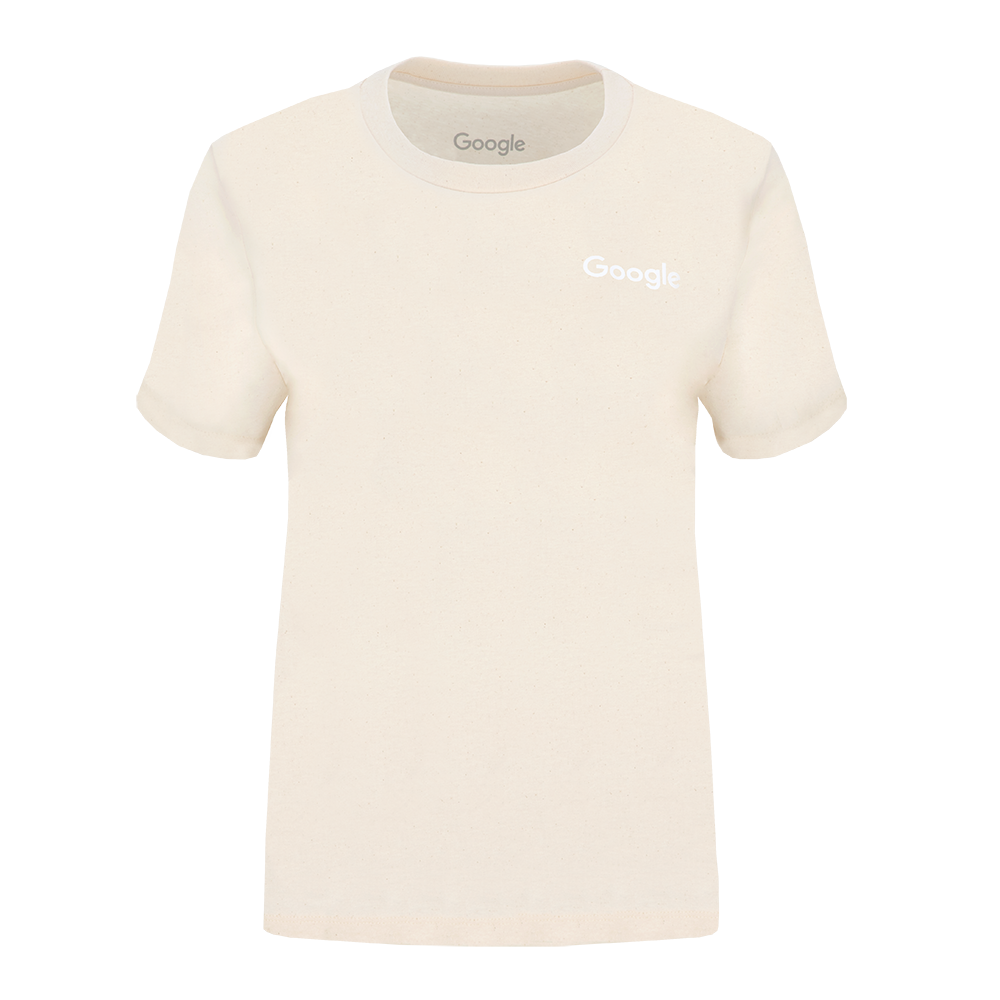 Google Women's Tee - Natural
