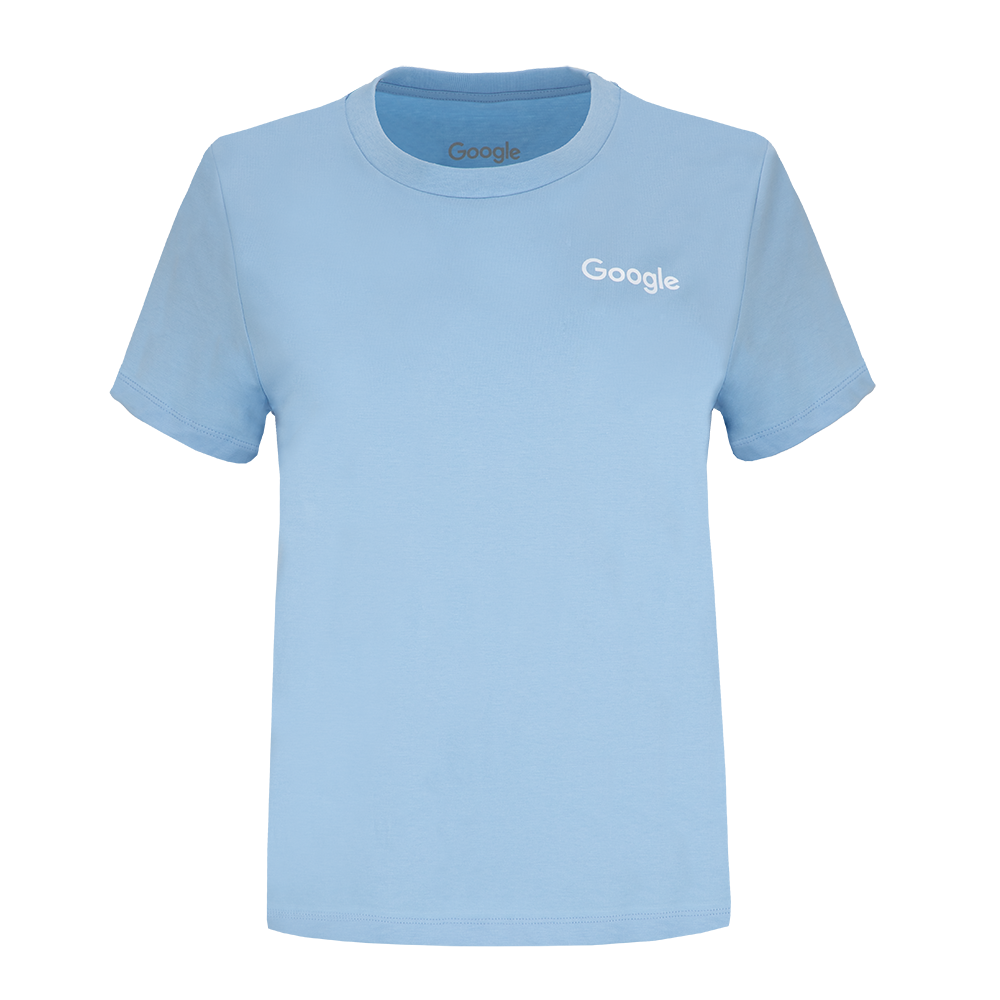 Google Women's Tee - Blue Soul