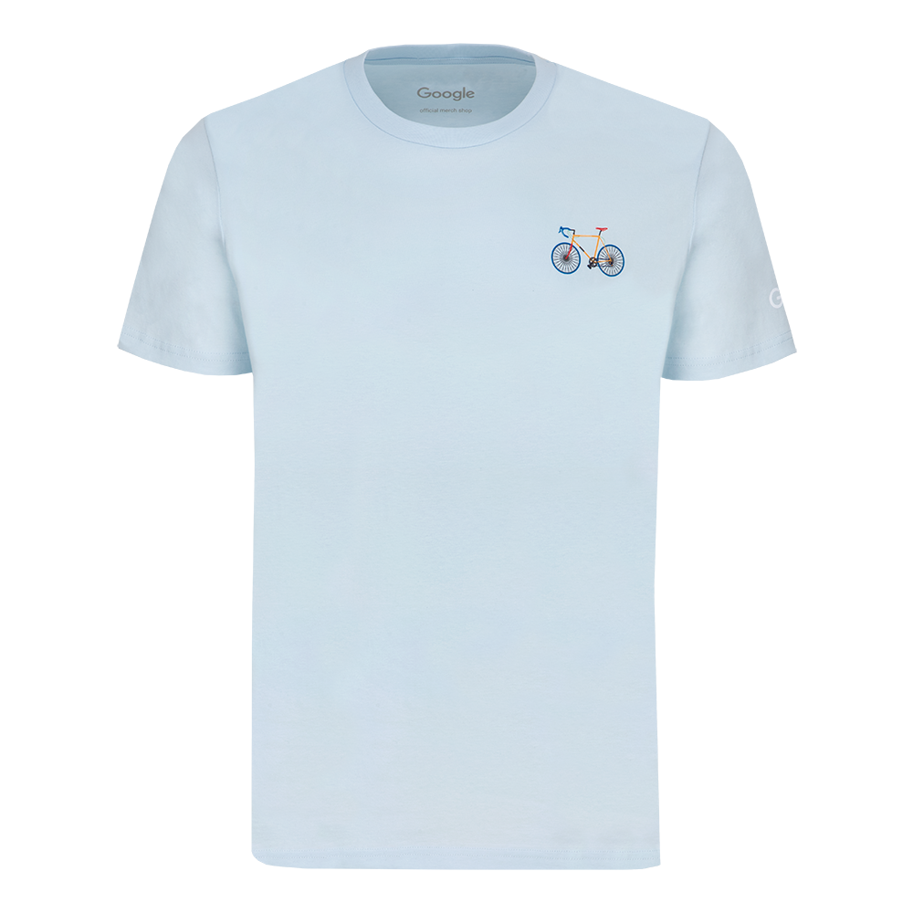 G Bike Unisex Tee Blue Ice