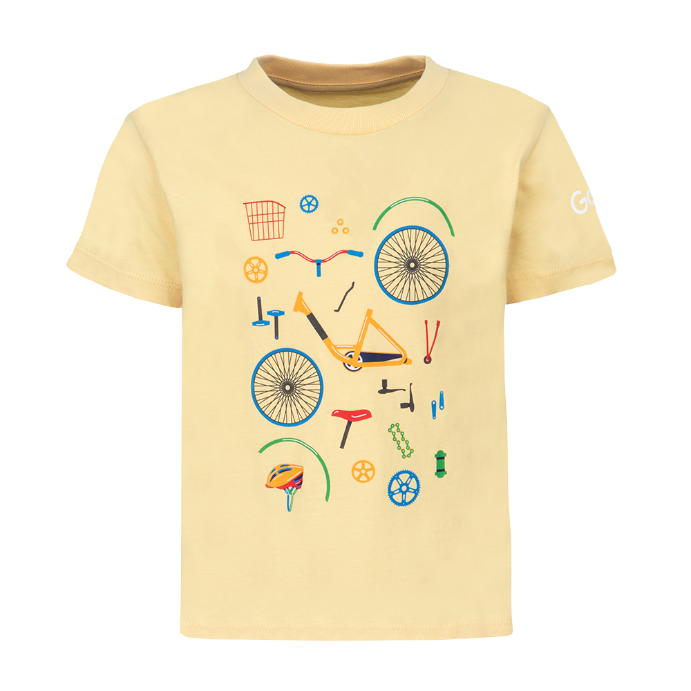 G Bike Kids Tee Yellow