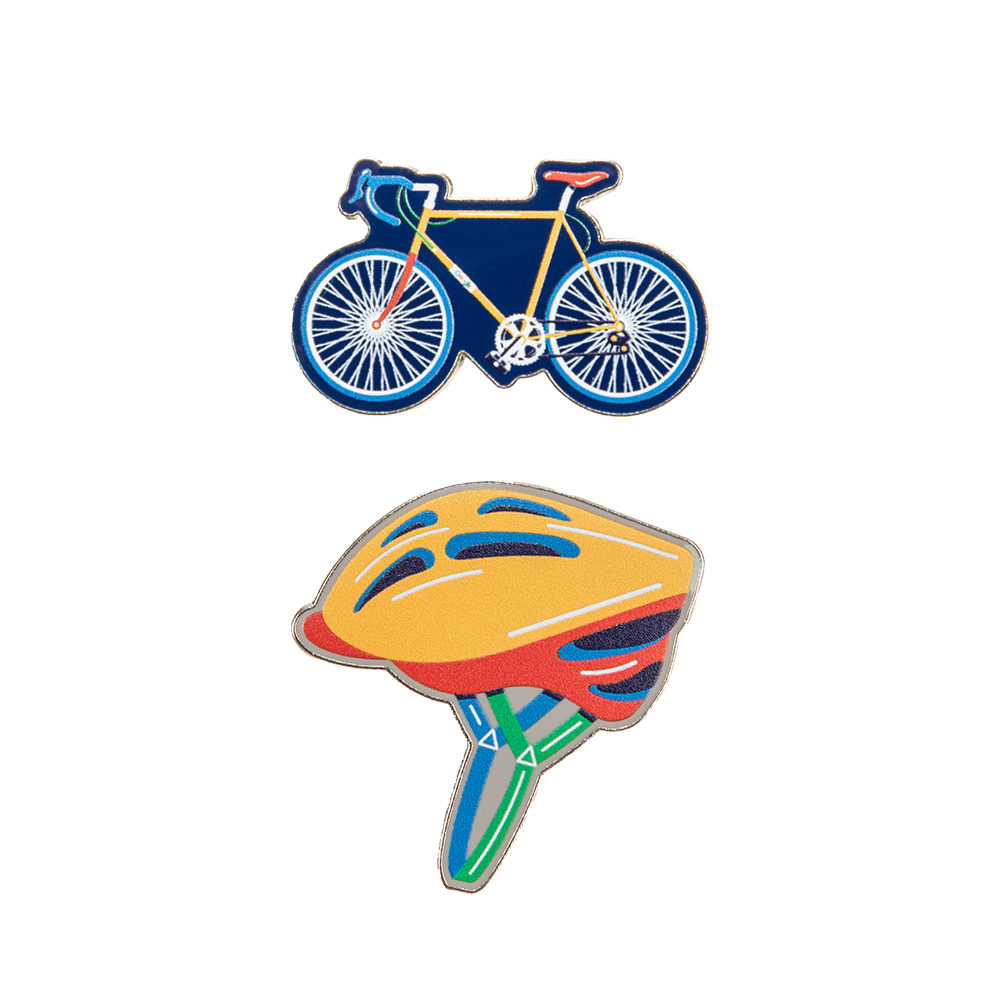 G Bike Pin Badge