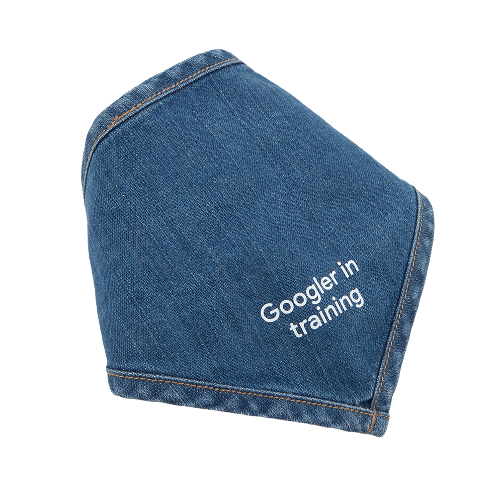 Googler in Training Denim Bib