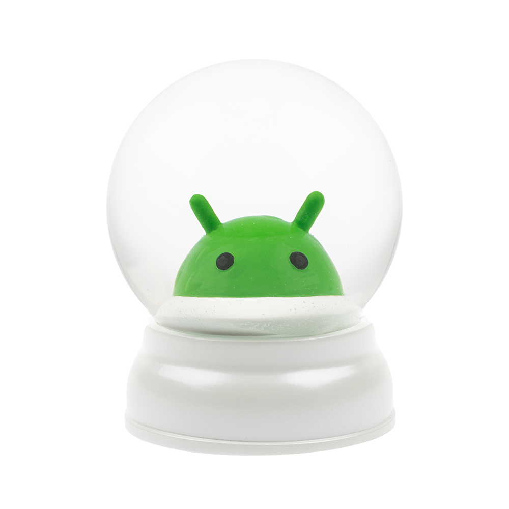 Android Snow Globe