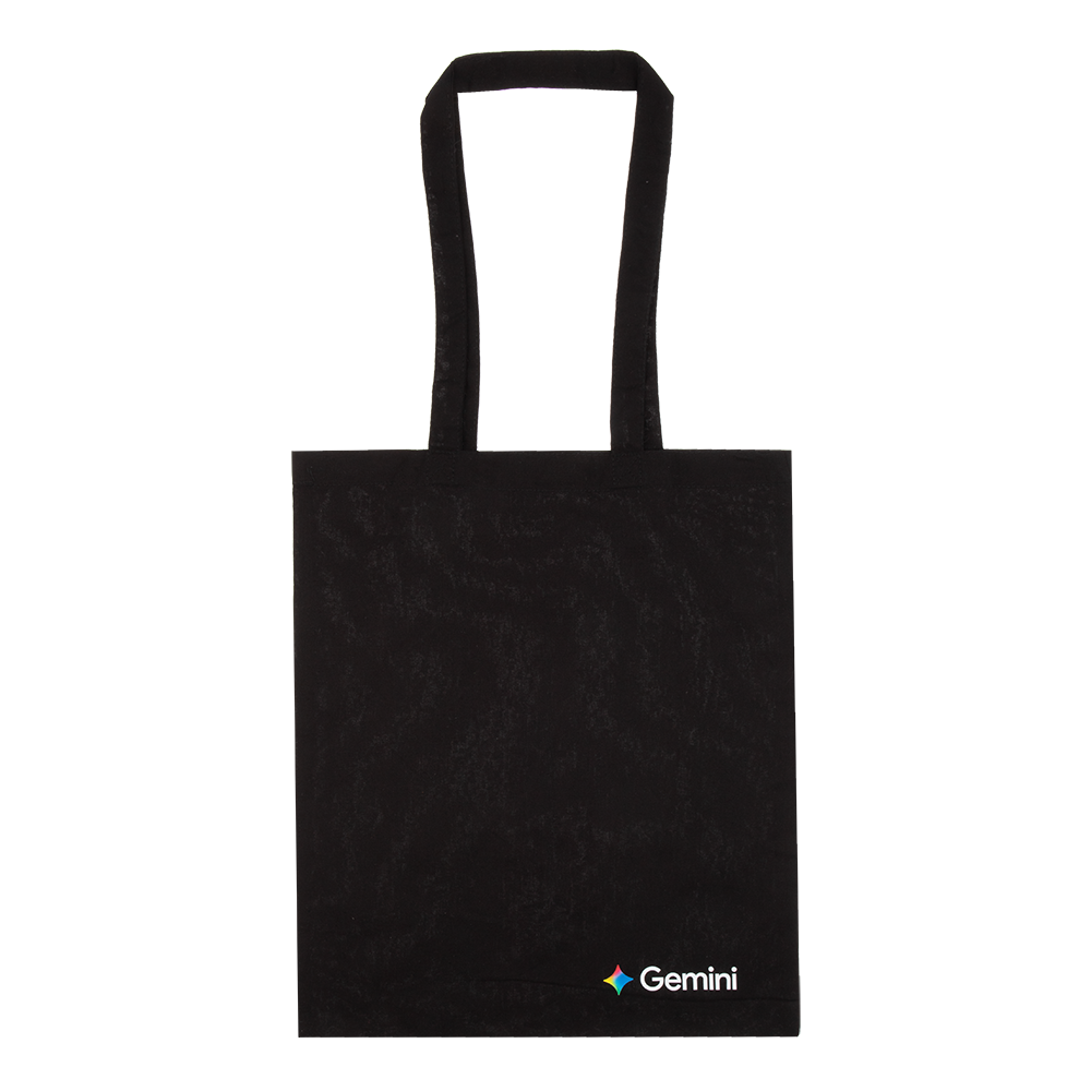 Gemini Black Tote Bag