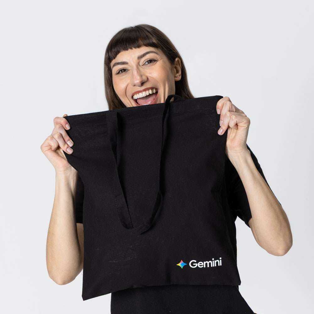 Gemini Black Tote Bag