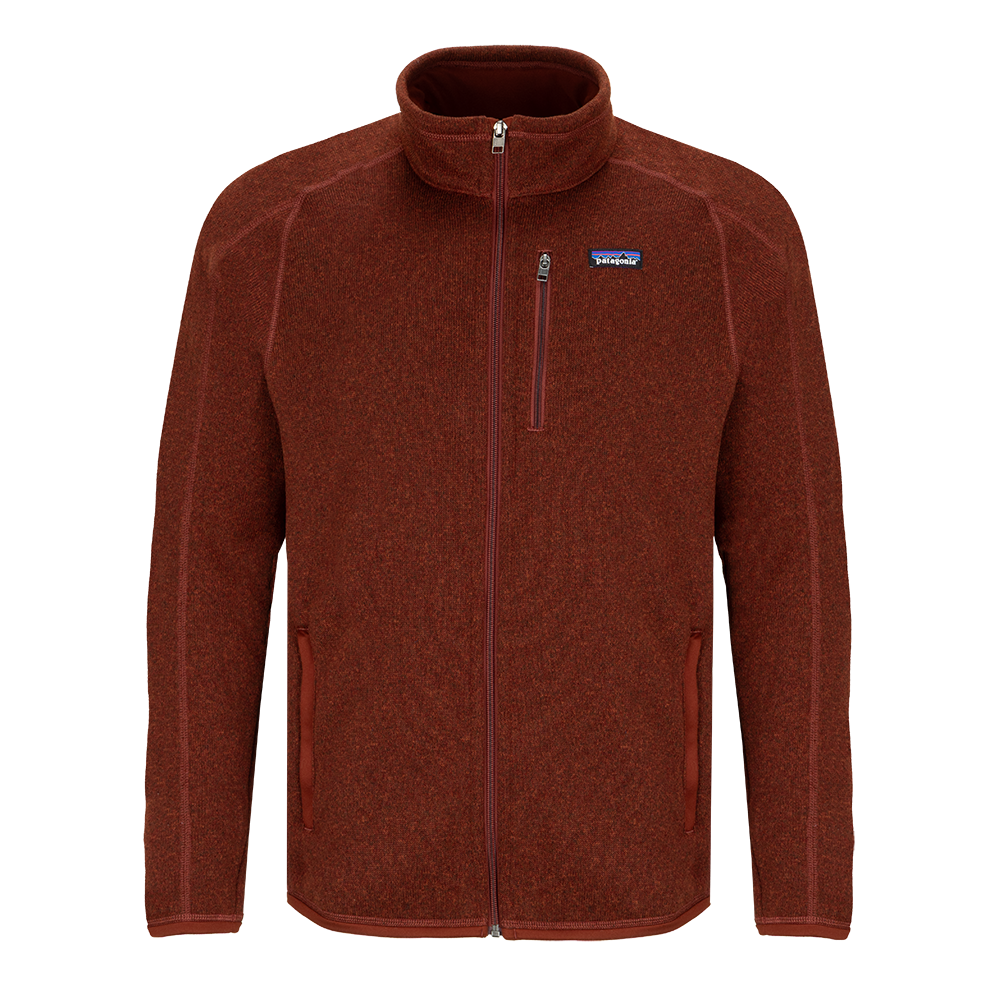 Patagonia Mens Better Sweater Jacket Red