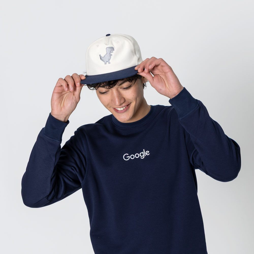 Chrome Dino Old School Cap