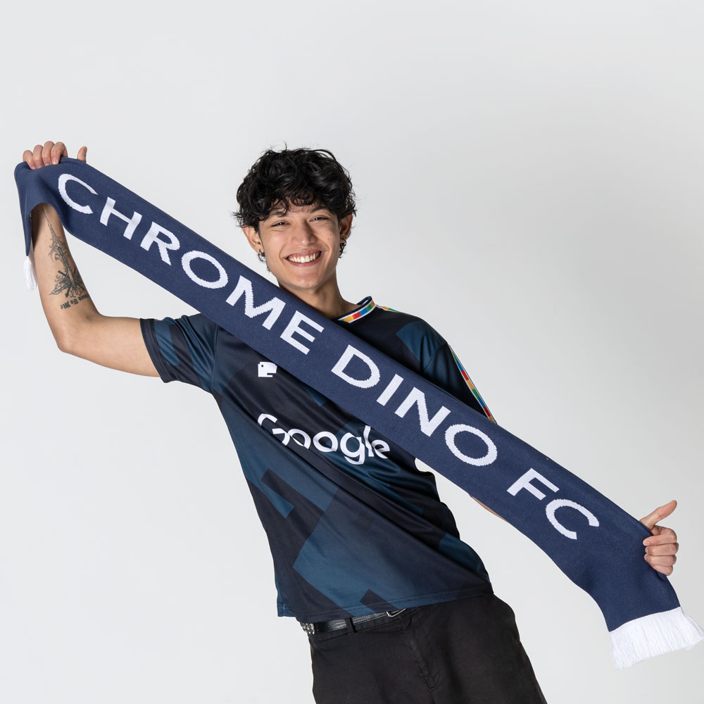 Chrome Dino FC Scarf