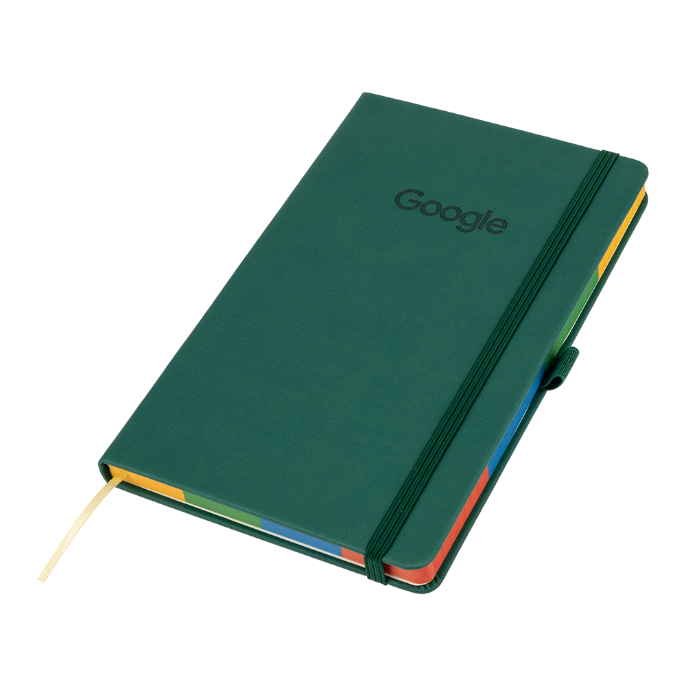 Google A5 Recycled Notebook - Green