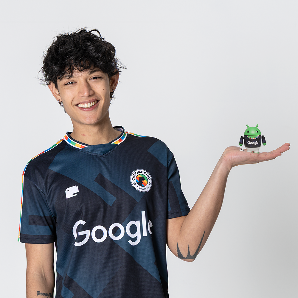 Android Figurine x Chrome Dino FC
