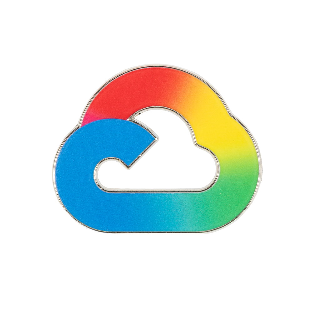 Super Cloud Pin Badge