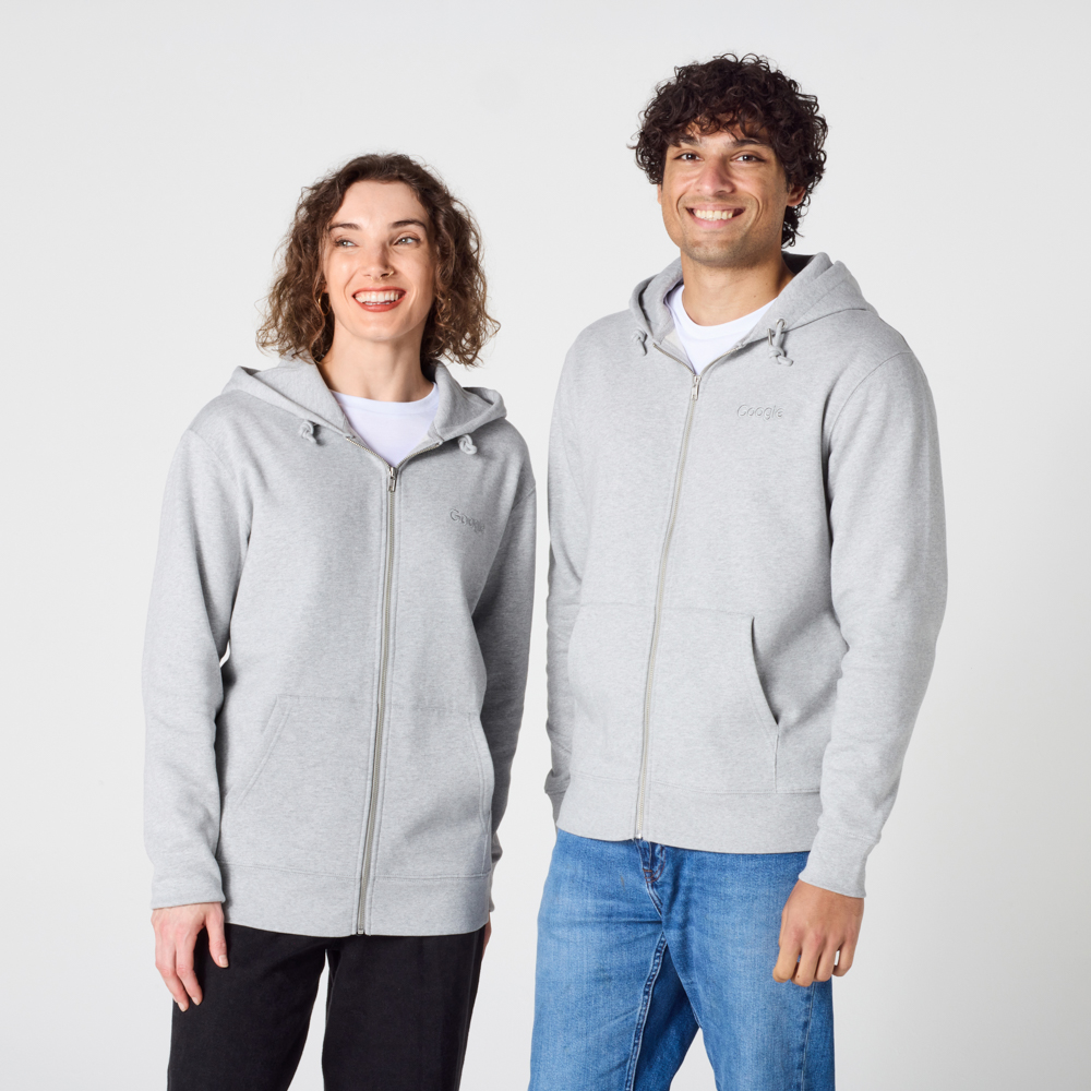 Heather Zip Hoodie