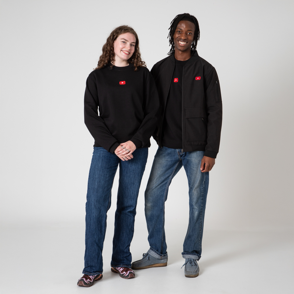 YouTube Black Sweatshirt
