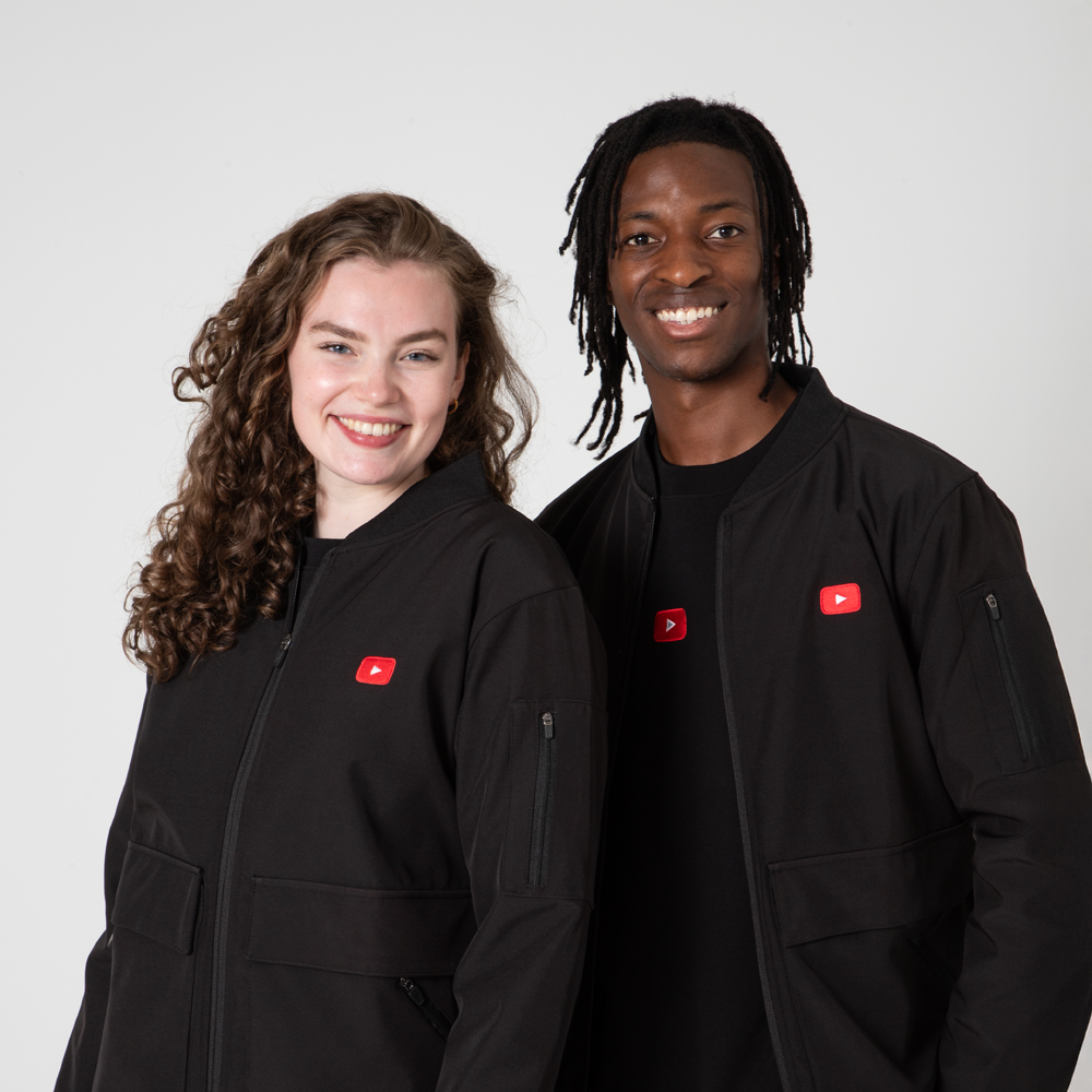 YouTube Black Bomber Jacket