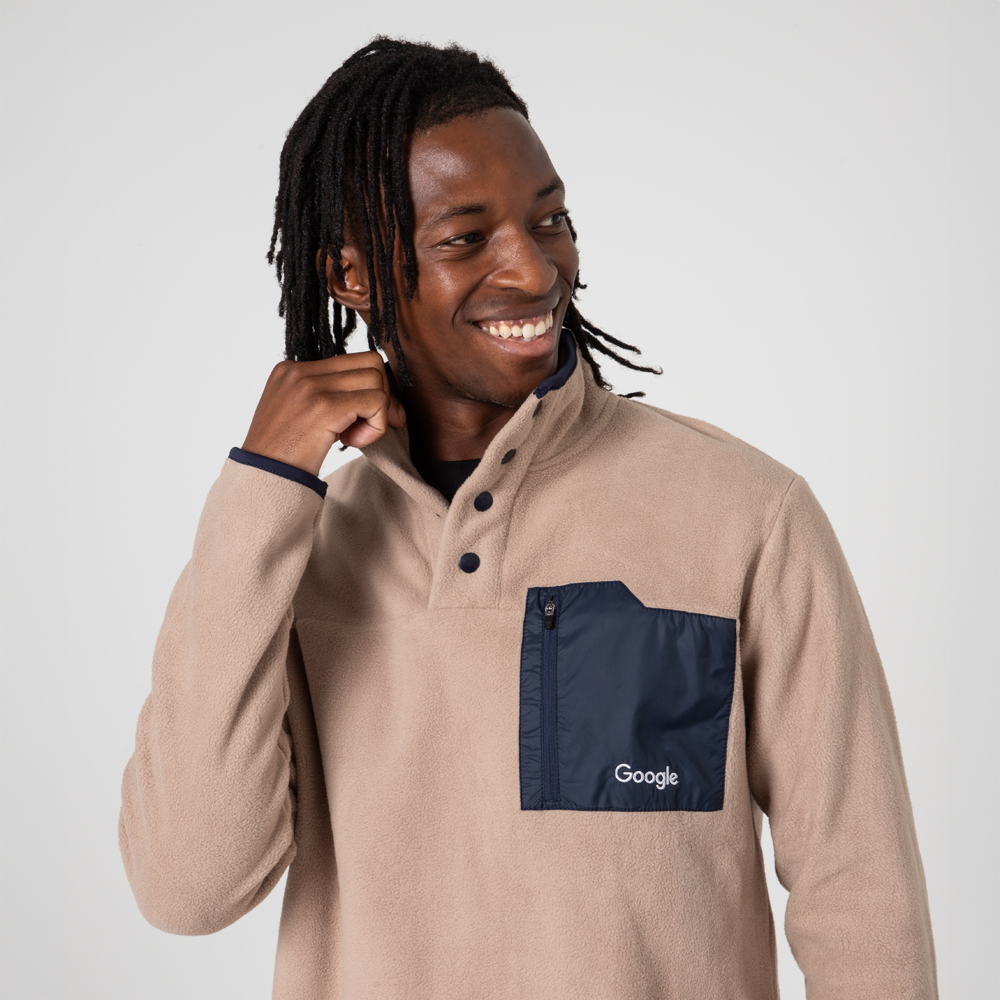 Google Unisex Cream Fleece