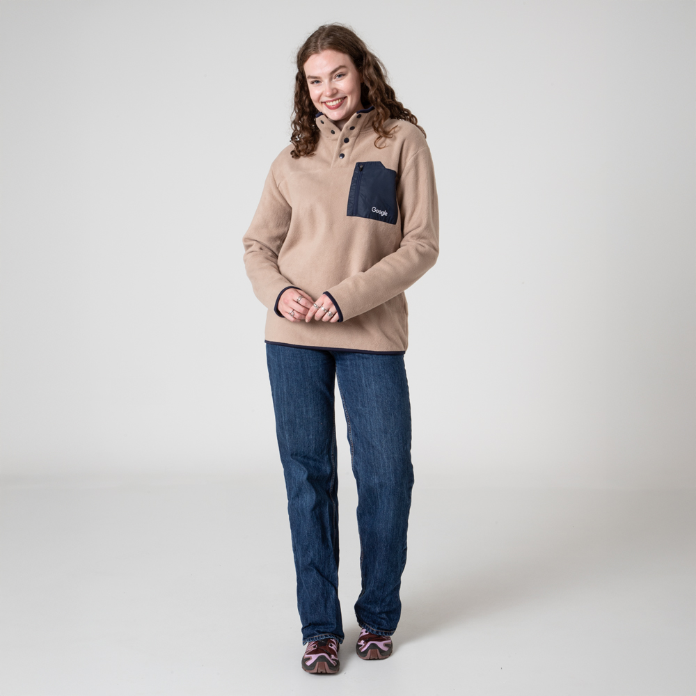 Google Unisex Cream Fleece