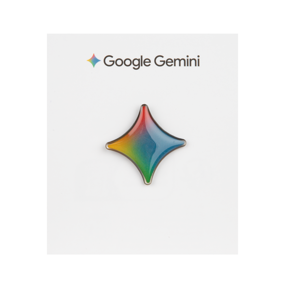 Gemini Pin Badge