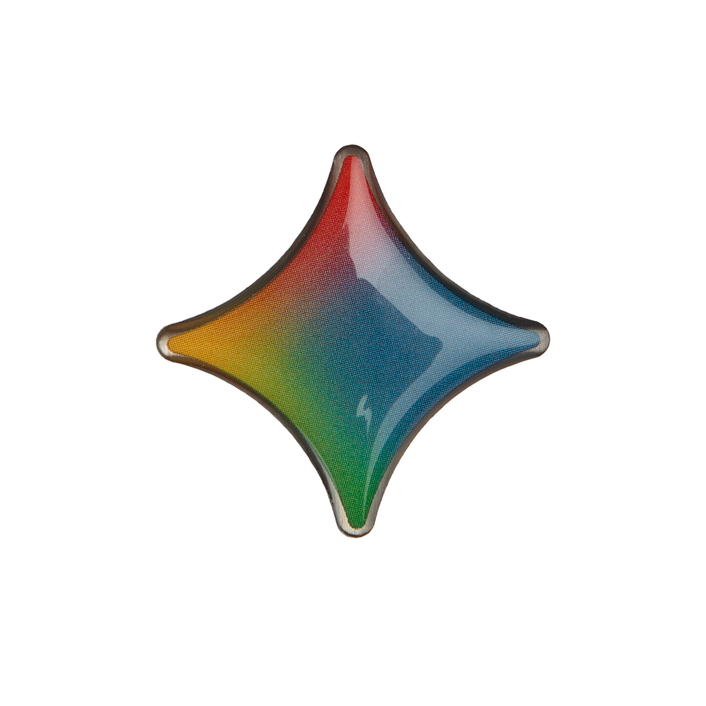 Gemini Star Pin Badge