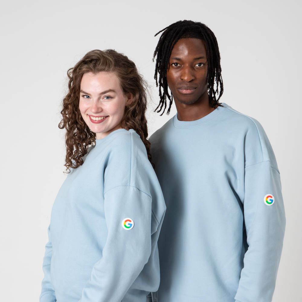 Super G Unisex Retro Blue Sweatshirt