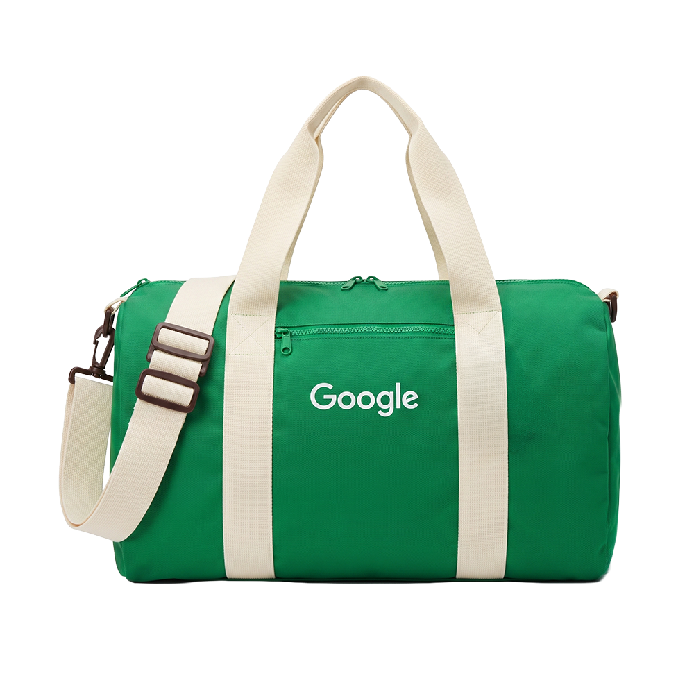 Google Barrel Bag - Green