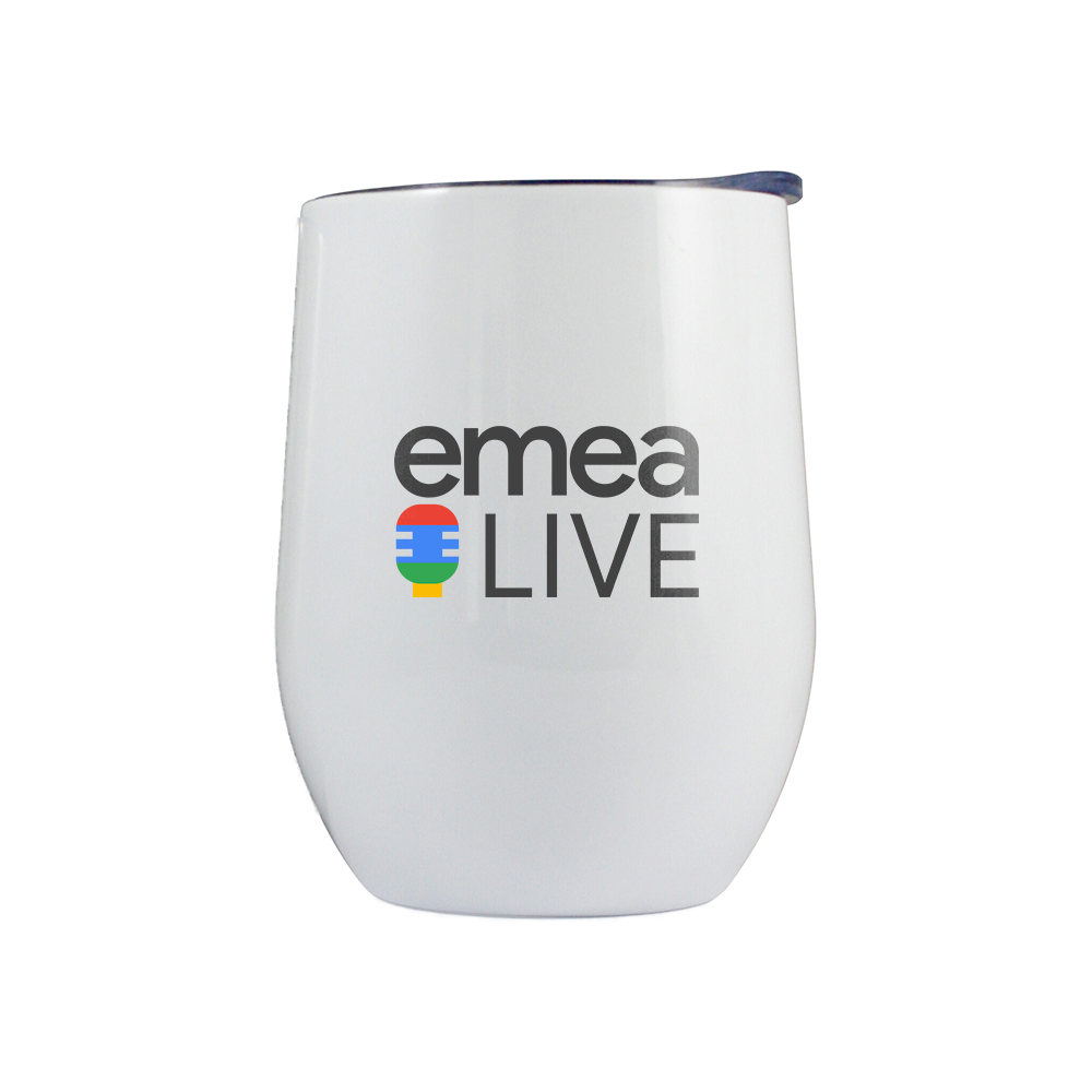 White EMEA Live Google Mug